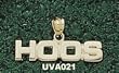Univ Of Virginia "Hoos" 1/4" Charm/Pendant