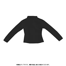 23cm長袖Tシャツ 黒 ALB003-BLK