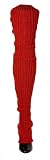 319W Q637HL. SL160  Raspberry Red Thigh Hi Leg Warmers by KD dance, Makers of the Finest Knit Dancewear in the World   Made in New York