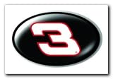 WindowBanner Oval Decal, Dale Earnhardt
