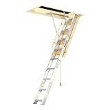 Werner A2210 300-Pound Duty Rating Aluminum Folding Access Ladder, 10-Foot