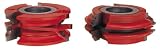 Freud UP267 2-Sided Classic Profile Shaper Cutter Set For 1-Inch Rail And Stile Doors, 1-1/4 Bore