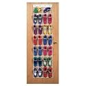 24 pocket 12 pair SHOE hanging CLOSET door organizer