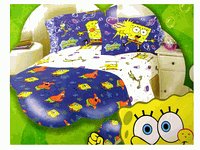 Kitchen: Nickelodeon Spongebob Squarepants Bed Blanket  Twin/full 72