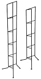 PTC Home & Garden One Division CD Holder Medium, Black