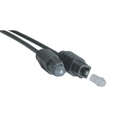 TosLink Kabel ( Optisches SPDIF ) 2m Schwarz