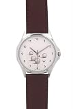 SPORTS ET LOISIRS - PETANQUE 002 - Montre quartz - Bracelet cuir marron