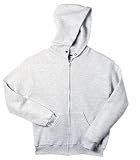 NEW JERZEES - Youth Full Zip Hooded Sweatshirt Birch-L