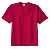 NEW Port & Company - 100% Cotton Essential T-Shirt Red-6XL