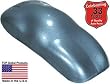 Frost Blue Metallic ACRYLIC LACQUER Car Auto Paint Kit