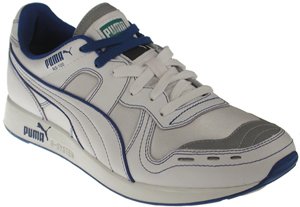 Buy Puma Mens RS100 LE Stitching White/Bright Cobalt Casual shoe