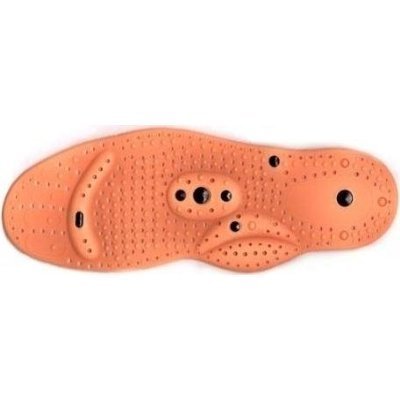 Semelle de massage magnétiques acupuncture pointure 42 avec 7 aimants (14 aimants en tout) installés en des points vitaux essentiels