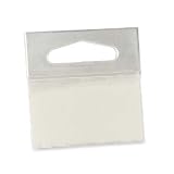 3M(TM) ScotchPad(TM) Hang Tab 1075 Clear, 2 in x 2 in, 10 tabs per pad