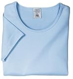 NEW Port Authority - Ladies Scoop Neck T-Shirt Light Blue-2X