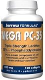 Jarrow Lecithin Mega-PC 35, 120 gels (Multi-Pack)