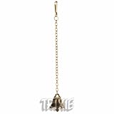Trixie Messingglocke mit Kette, 18 cm
