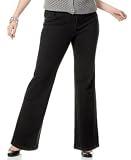 Style&co. Plus Size Jeans, Tummy Control Black Wash