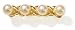 Search : 14kt. Gold Pearl Bar Pin With X'S