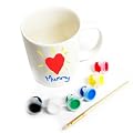 PAINT POTTERY MUG SET
