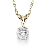 Diamond Solitaire Pendant 1/2ct