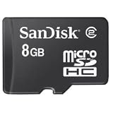Produkt-Bild: 8GB Sandisk Micro SD SDHC Speicherkarte f&uuml;r Samsung Galaxy S I9000 Smartphone