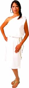 Alexanders Costumes Roman Toga, White, One Size
