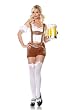 2Pc Little Miss Lederhosen Sexy Holiday Party Costume