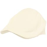 A-flex Summer Cotton 6 Panel Ivy Cabbie Hat White L/XL