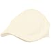 A-flex Summer Cotton 6 Panel Ivy Cabbie Hat White L/XL