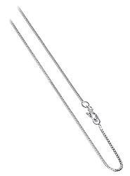 BOX1MM 1 MM Italian Sterling Silver Sturdy Box Link Chain 14" 16" 18" 20" 22" 24" 30" Necklace