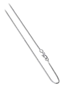 BOX1MM Nickel Free Italian Sterling Silver 1mm Box Chain 14" 16" 18" 20" 22" 24" 30" Necklace