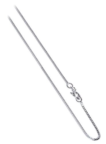 BOX1MM 1 MM Italian Sterling Silver Sturdy Box Link Chain 14 16 18 20 22 24 30 Necklace