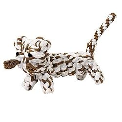 Dog Chew Toy - Natural Cotton Rope - Tan