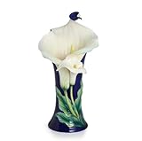 IMAGE OF Franz Porcelain Calla Lily flower large vase (Limited Edition 2,000)