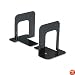 Economy Bookends with Standard Base, 4-3/4 x 5-1/4 x 5, Steel, Black