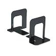 Economy Bookends with Standard Base, 4-3/4 x 5-1/4 x 5, Steel, Black