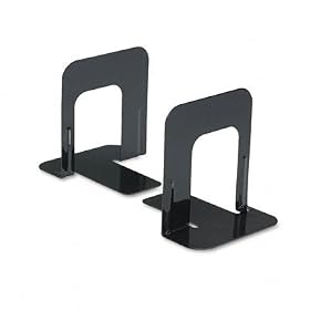 Standard Economy Metal Bookends, Black Enamel by Universal