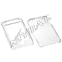 Clear Snap-On Cover Hard Case Cell Phone Protector with for Apple Iphone 3G [Mybat Brand]