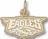 Philadelphia Eagles Eagles with Head 5/16 Pendant - 14KT Gold Jewelry