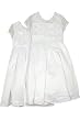 Girls First Communion Special Occasion Satin/Organza Beaded White Dress ~ Size 12