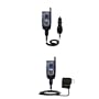 Essential Kit for the Sanyo SCP-5500 / SCP 5500 includes a Car and Wall Charger - uses Gomadic TipExchange Technology