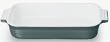 Le Creuset Stoneware Rectangular Baking Dish, Granite, 32 cm
