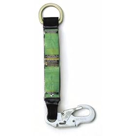 Shock Absorber w Snaphook and Large D-Ring by Super Anchor Safety