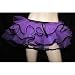 Fancy Dress Neon Burlesque Tutu Big Size Fits 16-22 - Purple