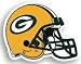 Green Bay Packers 12 Helmet Car Magnet
