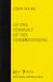 Book Of the Conduct of the Understanding - From the Posthumous Works (Key Texts)