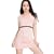 Fine Jersey Short Sleeve Crew Neck T-Shirt Dress