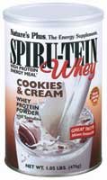 Spiru-Tein (Spirutein) Whey Cookies & Cream - 1.05 lb - Powder
