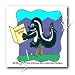 Skunk Reads Roberts Rules Of Odor - 10x10 Iron On Heat Transfer For White Material