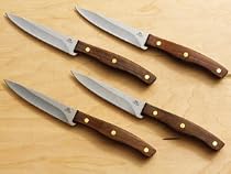 Chicago Cutlery Walnut Signature 4-Piece Steak Knife Set